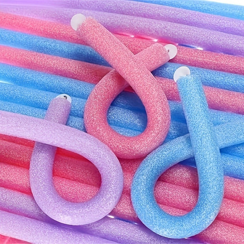 Heatless Hair Rollers - 20pcs Soft Foam Curling Rods for DIY Styling JUST FIT IN