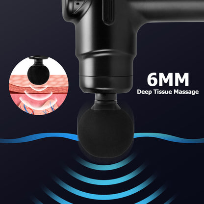 Mini Portable Neck Massager - USB Rechargeable Fascia Gun JUST FIT IN