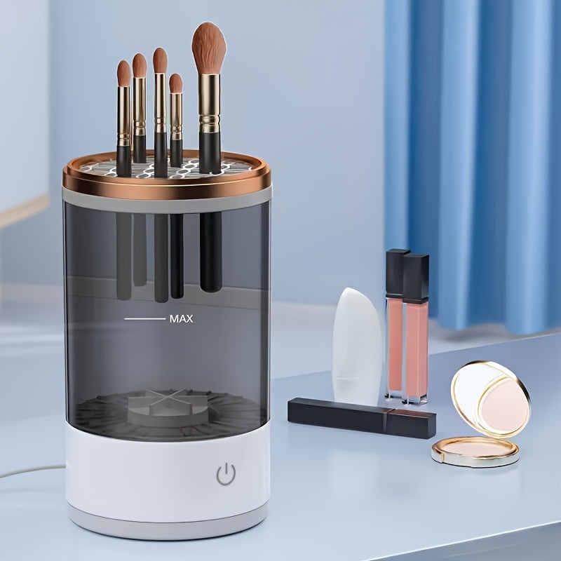 Electric Makeup Brush Cleaner - USB Powered Washing & Drying Machine | JUST FIT IN JUST FIT IN
