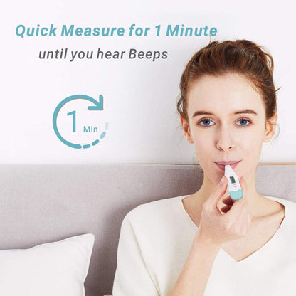 Digital LCD Body Thermometer - Fast & Accurate Temperature Measurement JUST FIT IN