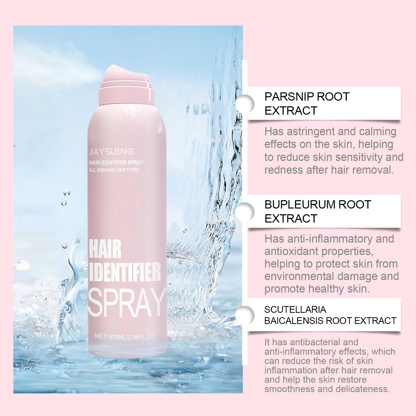 Moisturizing Face Shaving Spray Set