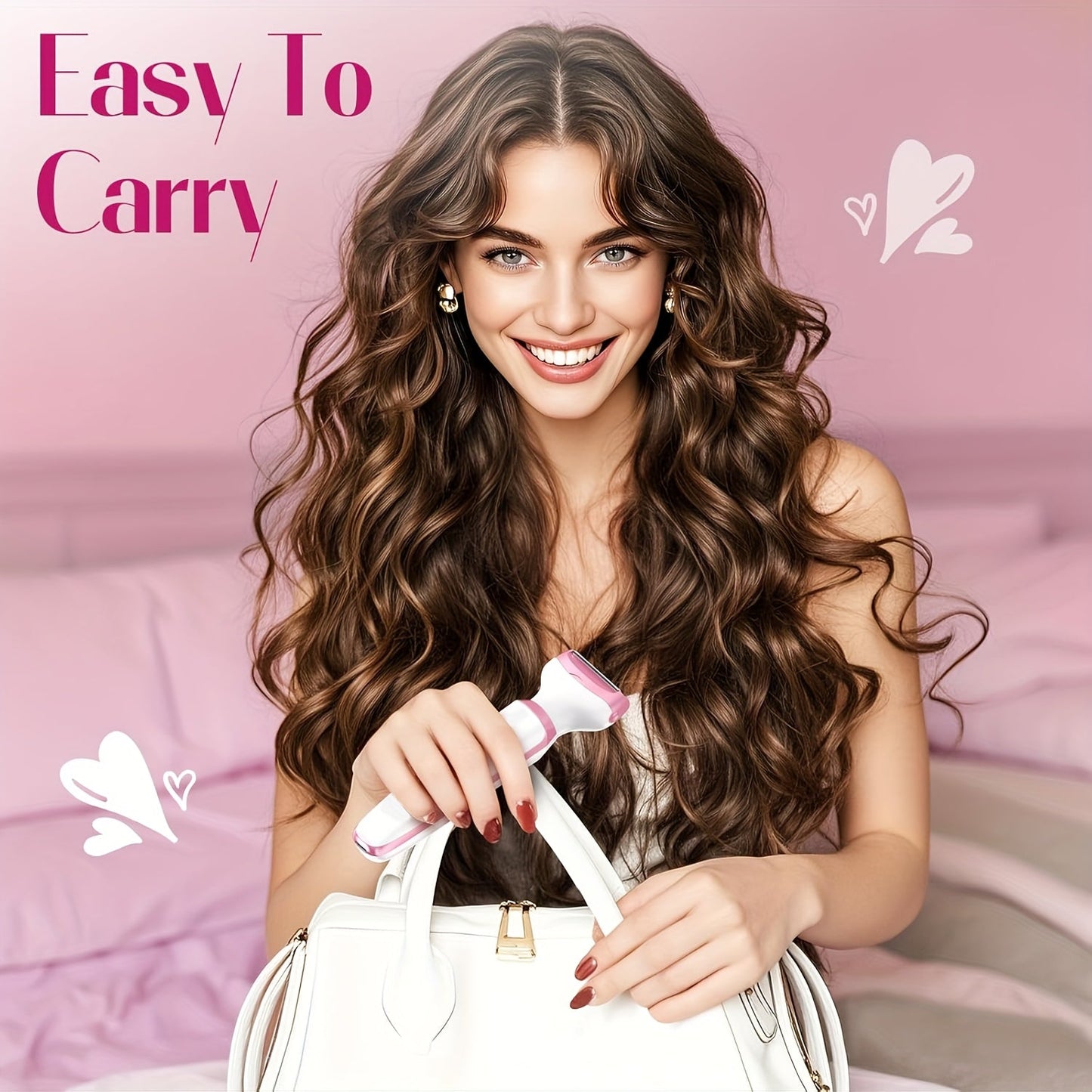 4-in-1 Women's Electric Hair Remover - USB Rechargeable Trimmer Set JUST FIT IN