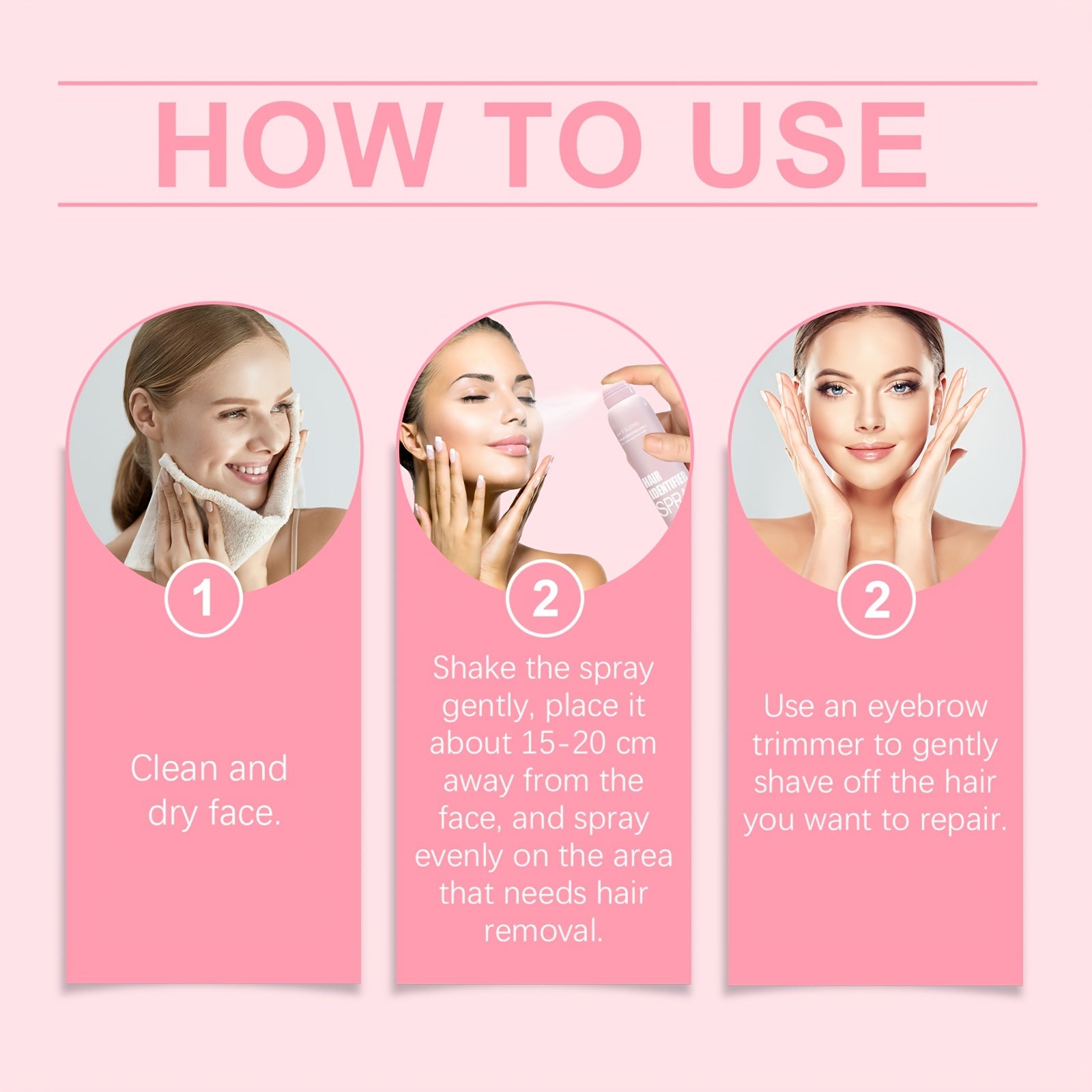 Pre & Post Hair Removal Care Spray - Moisturizing Skin Treatment JUST FIT IN