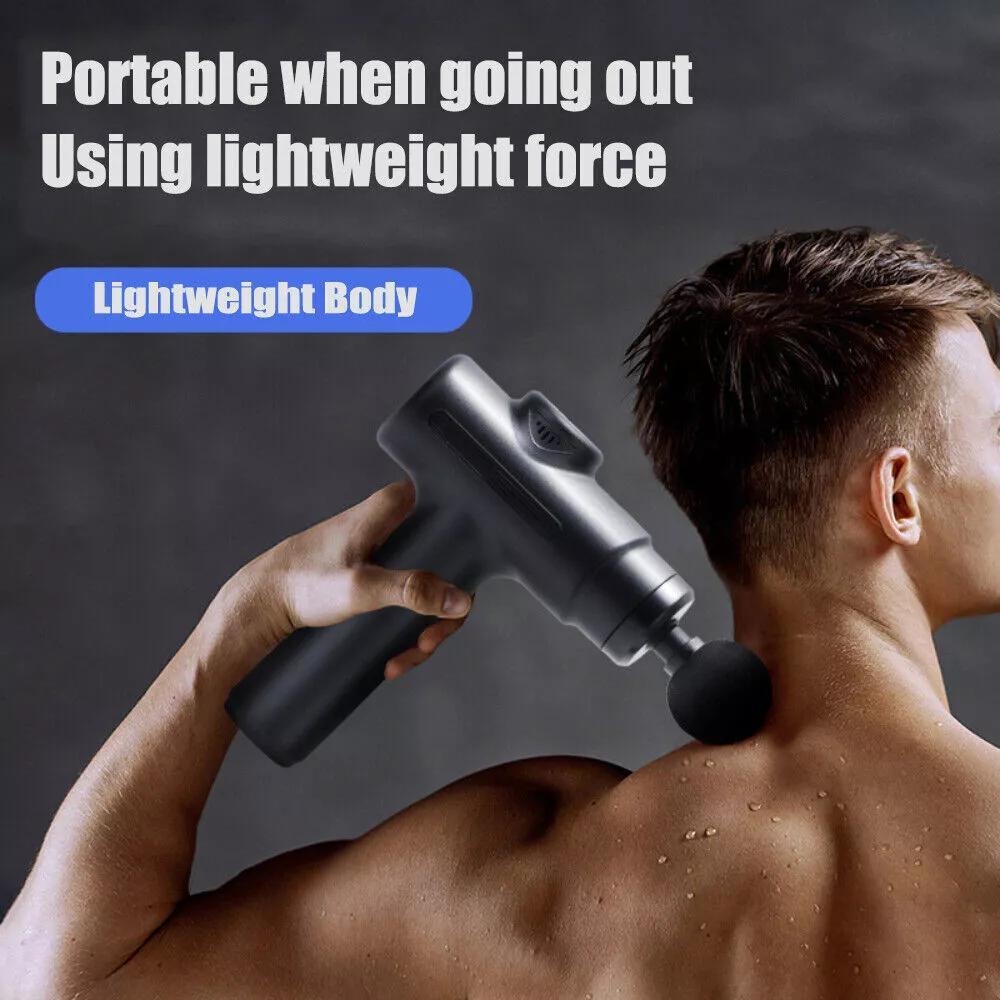 Mini Portable Neck Massager - USB Rechargeable Fascia Gun JUST FIT IN