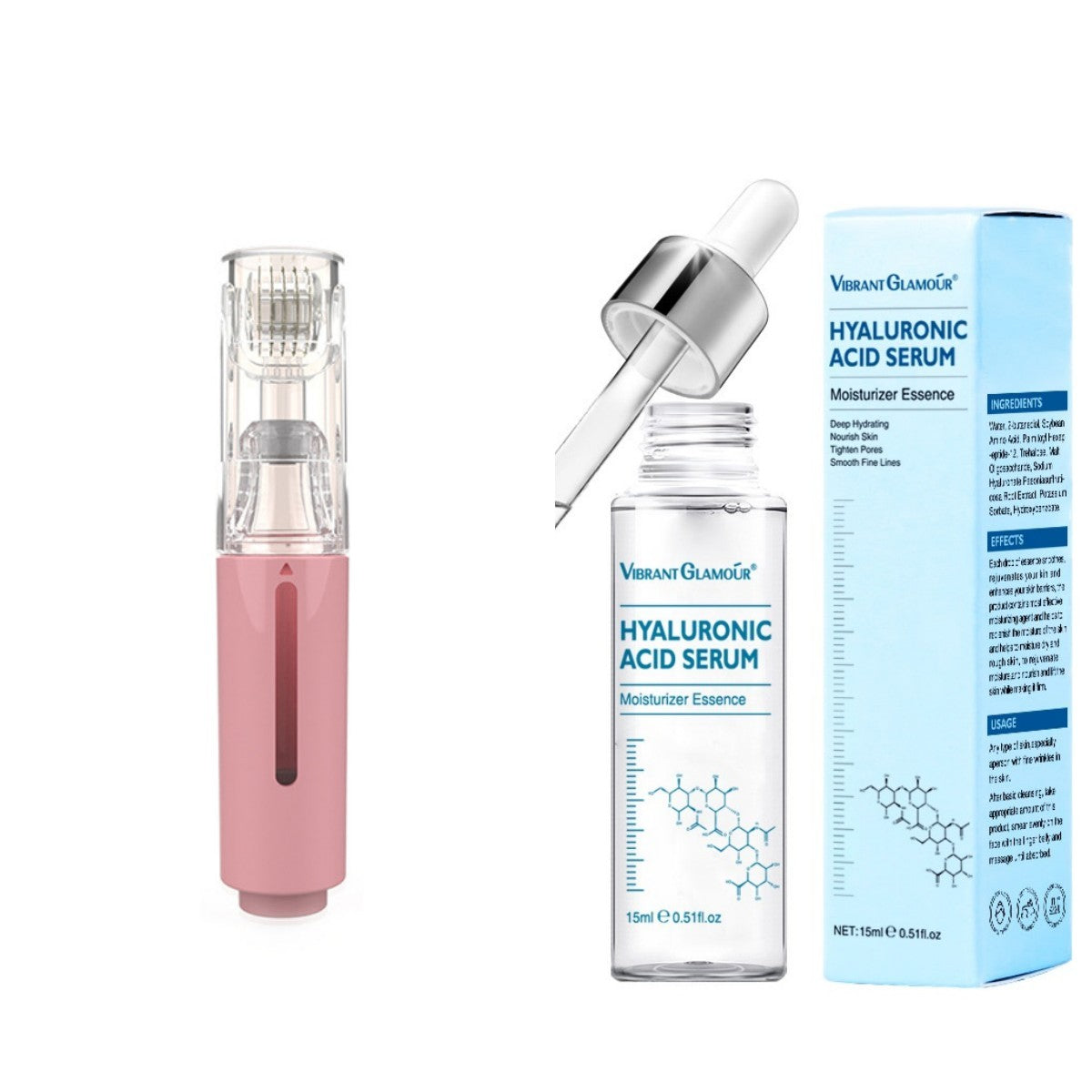 Lip & Beard Growth Roller Set