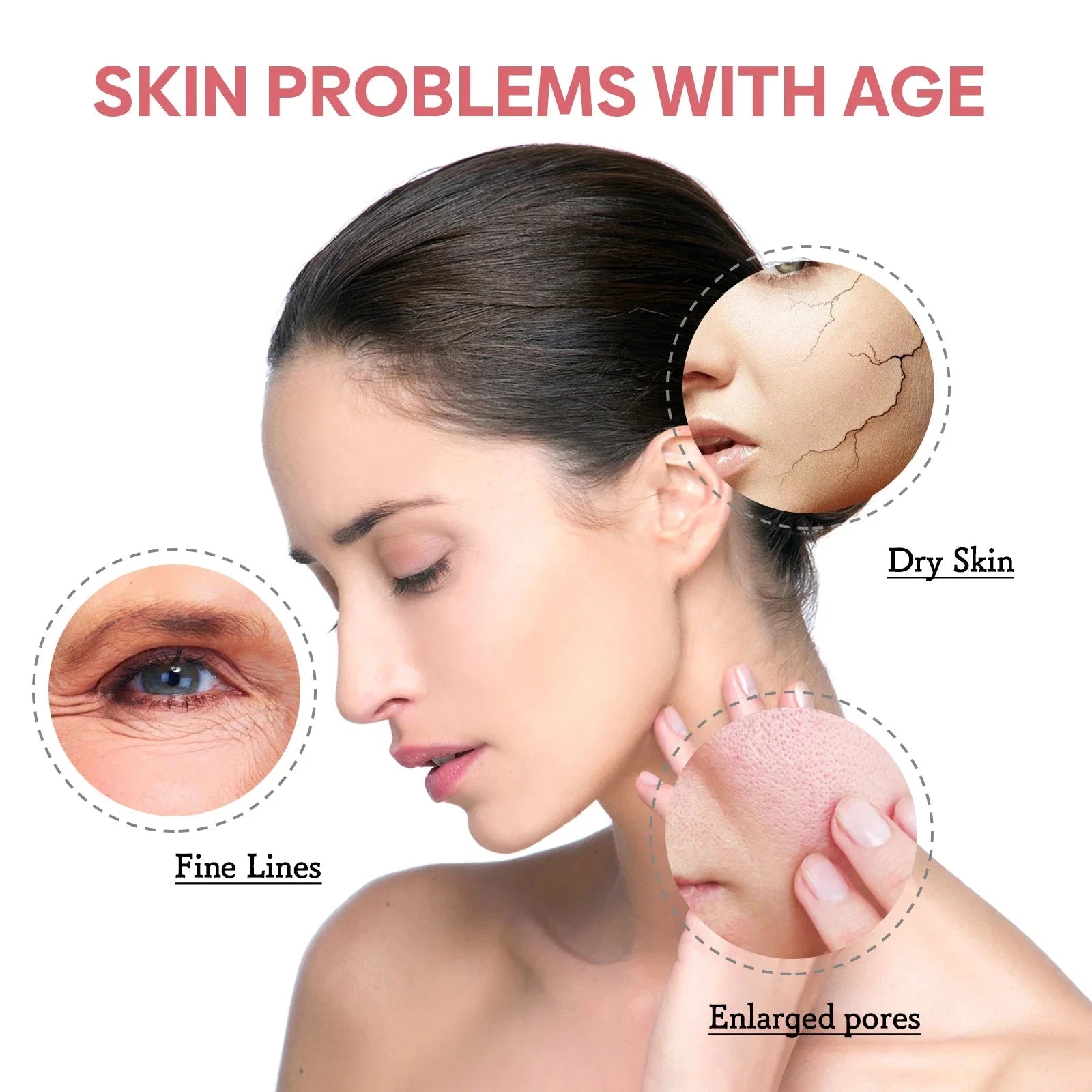 5-in-1 Anti-Aging Face Serum - Vitamin C & Hyaluronic Acid for Firming & Brightening | JUST FIT IN JUST FIT IN