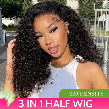 Mongolian Afro Kinky Curly Hair Bundles - 4B 4C Remy Human Hair Weave 3 Bundles | JUST FIT IN JUST FIT IN