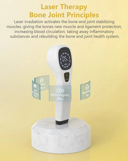 2x808nm Laser Human/Vet Device with LED Display Joint&Muscles Pain Relief for Infrared Light LLLT Physiotherapy Equipment JUST FIT IN