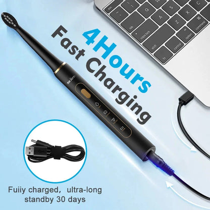 Sonic Electric Toothbrush - IPX7 Waterproof with 3 Modes & USB Charging | JUST FIT IN JUST FIT IN