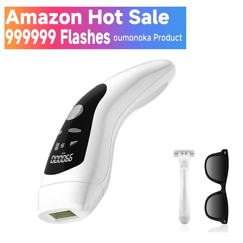 4-in-1 IPL Hair Removal Device - Permanent Laser Epilator for Painless Hair Removal | JUST FIT IN JUST FIT IN