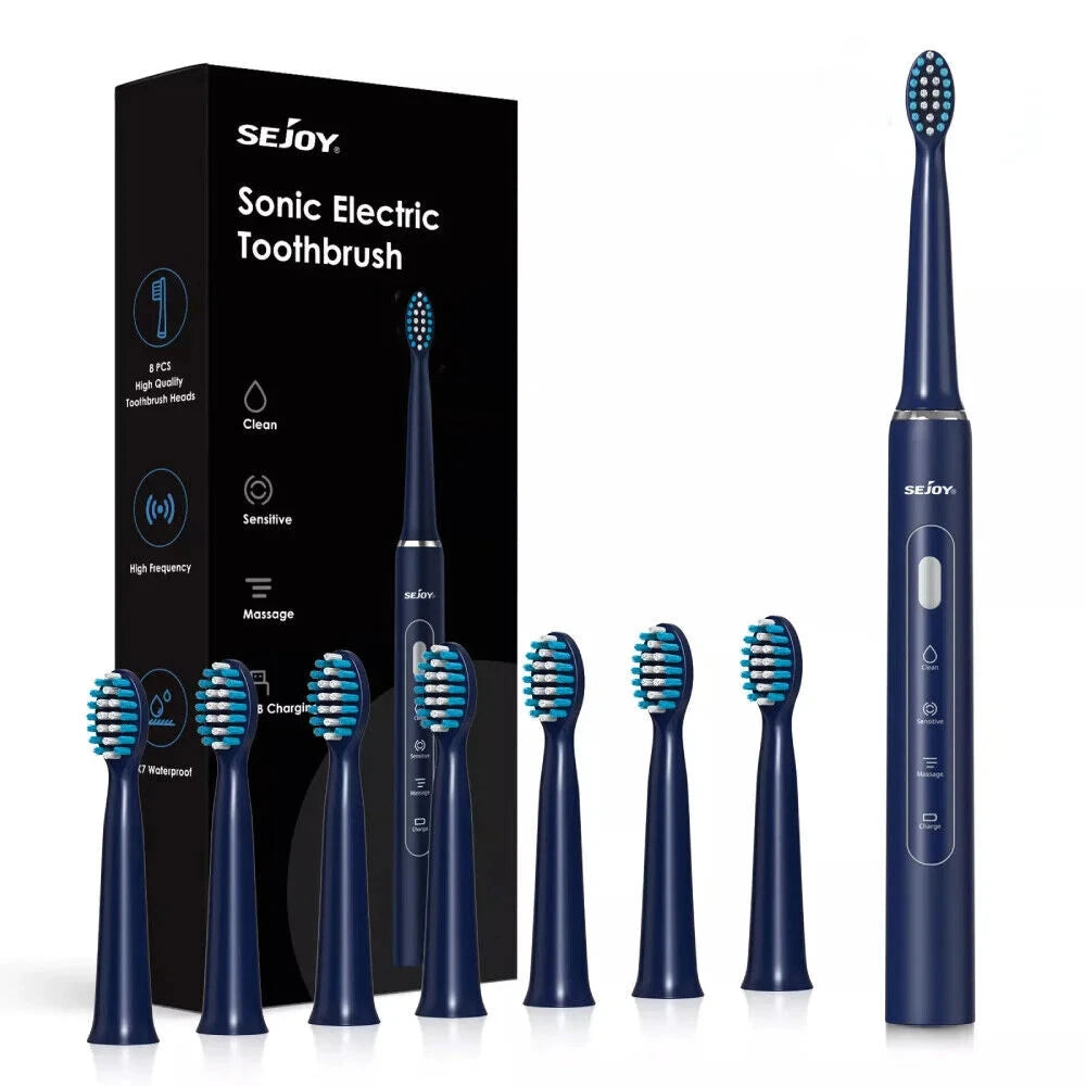 Sonic Electric Toothbrush - IPX7 Waterproof with 3 Modes & USB Charging | JUST FIT IN JUST FIT IN