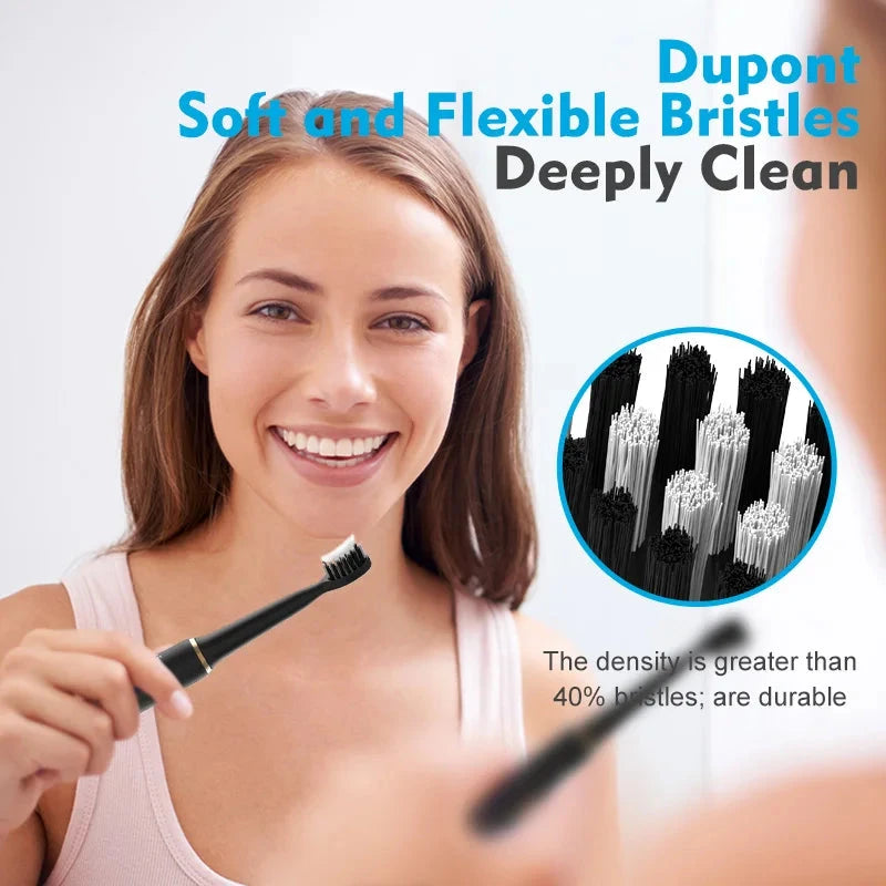 Sonic Electric Toothbrush - IPX7 Waterproof with 3 Modes & USB Charging | JUST FIT IN JUST FIT IN