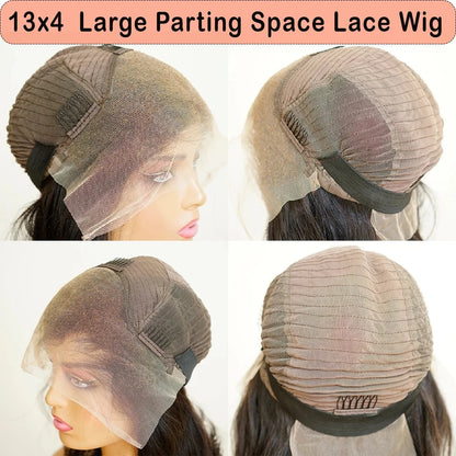 13x4 HD Lace Front Wig - Dark Blonde Straight Bob Glueless Ready To Wear | JUST FIT IN JUST FIT IN