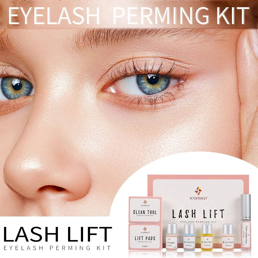 Lash Lift Kit - Professional At-Home Eyelash Perm & Lifting Treatment | JUST FIT IN JUST FIT IN