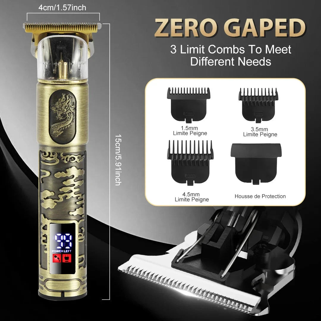 Sejoy Hair Clippers for Men Cordless Professional Electric Trimmers Rechargeable lLED Display Hair Cutting Kits JUST FIT IN