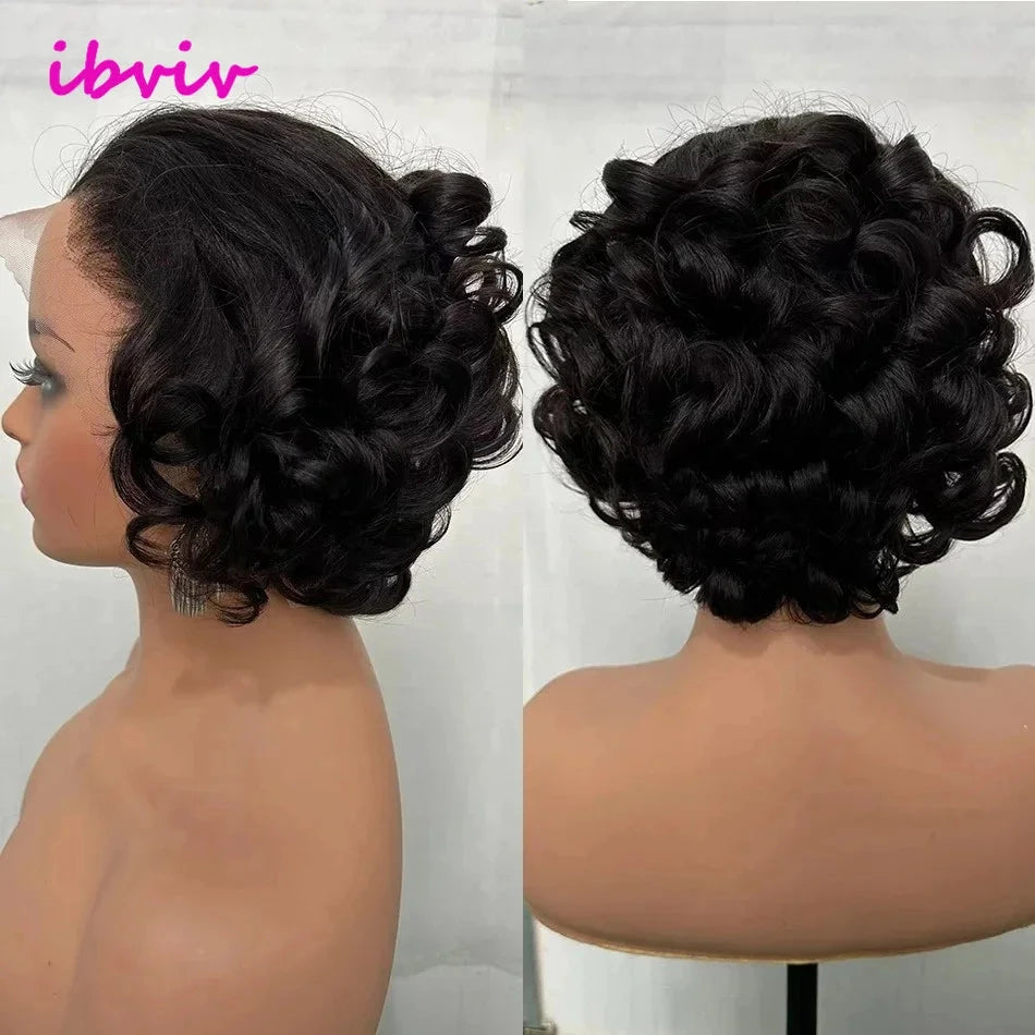 250% Density Glueless Wig - 12 Inch Loose Deep Wave Ready To Go 13x4 Lace Front | JUST FIT IN JUST FIT IN