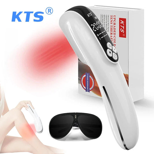 4x808nm Cold Laser Therapy Device - TENS & LLLT for Joint & Muscle Pain Relief | JUST FIT IN JUST FIT IN