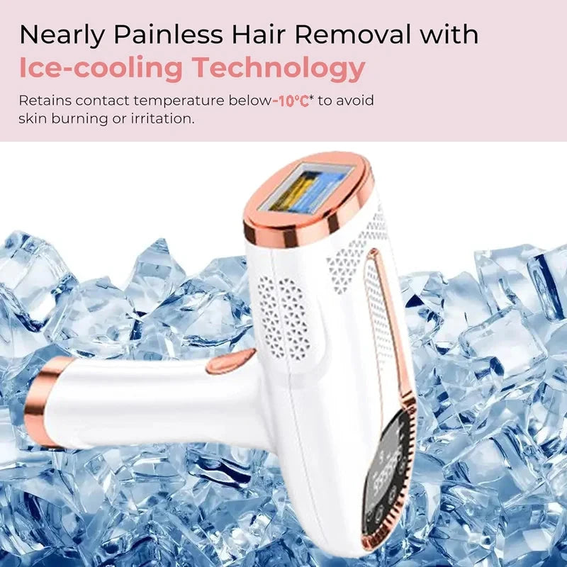 4-in-1 IPL Hair Removal Device - Permanent Laser Epilator for Painless Hair Removal | JUST FIT IN JUST FIT IN