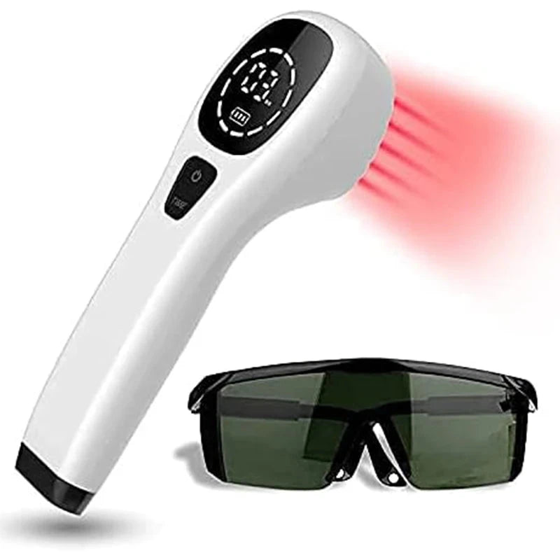 2x808nm Laser Human/Vet Device with LED Display Joint&Muscles Pain Relief for Infrared Light LLLT Physiotherapy Equipment JUST FIT IN