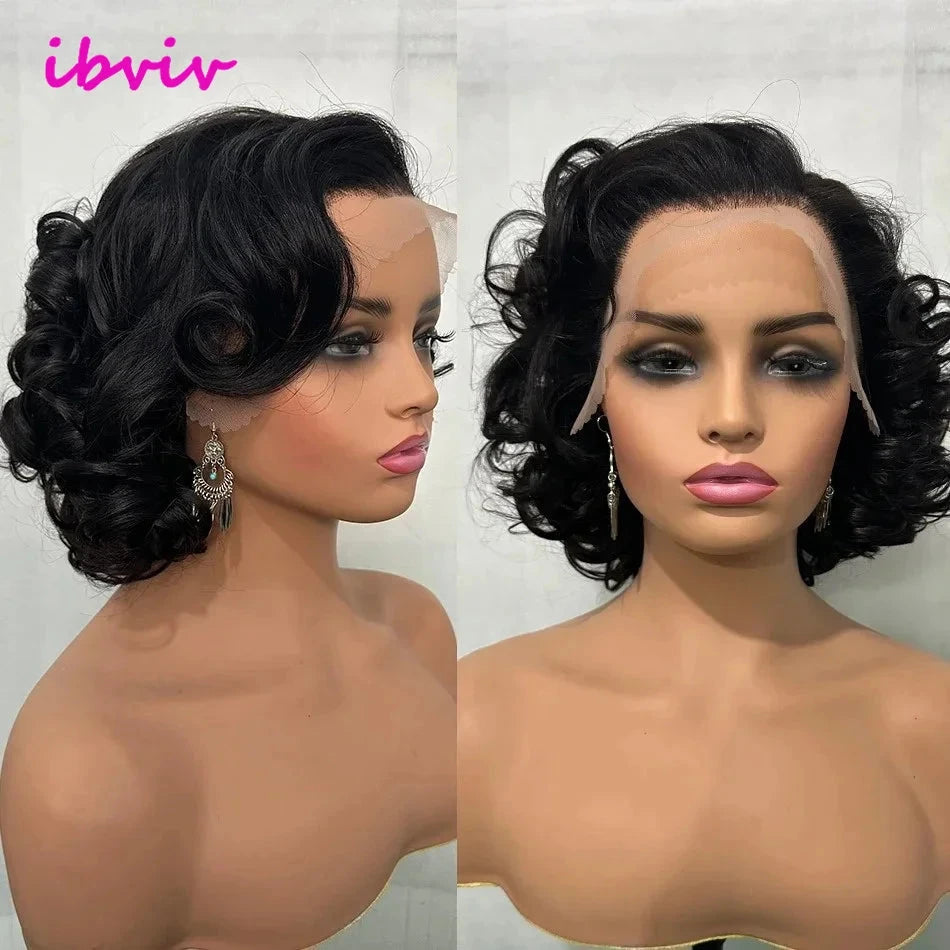 250% Density Glueless Wig - 12 Inch Loose Deep Wave Ready To Go 13x4 Lace Front | JUST FIT IN JUST FIT IN