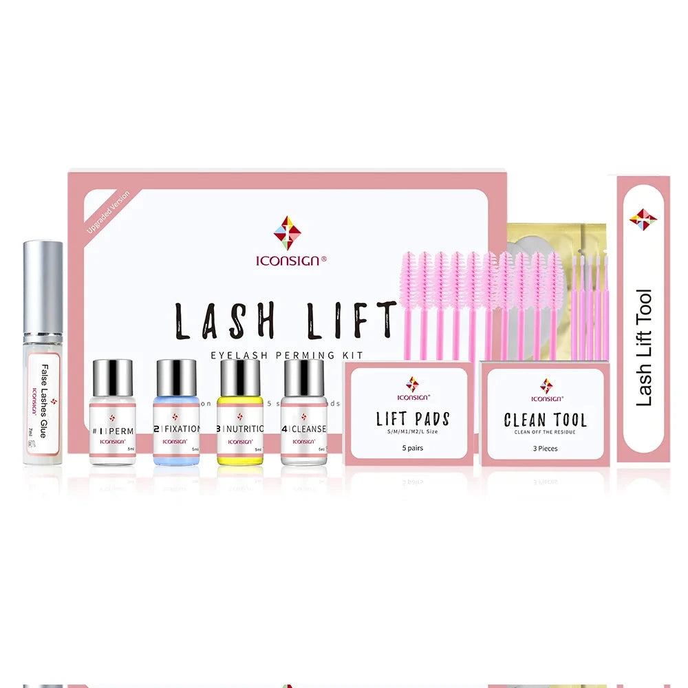 Lash Lift Kit - Upgraded Professional Treatment Lasting 6-8 Weeks | JUST FIT IN JUST FIT IN