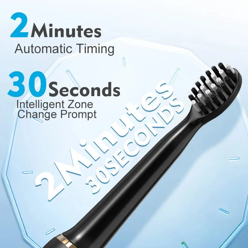 Sonic Electric Toothbrush - IPX7 Waterproof with 3 Modes & USB Charging | JUST FIT IN JUST FIT IN