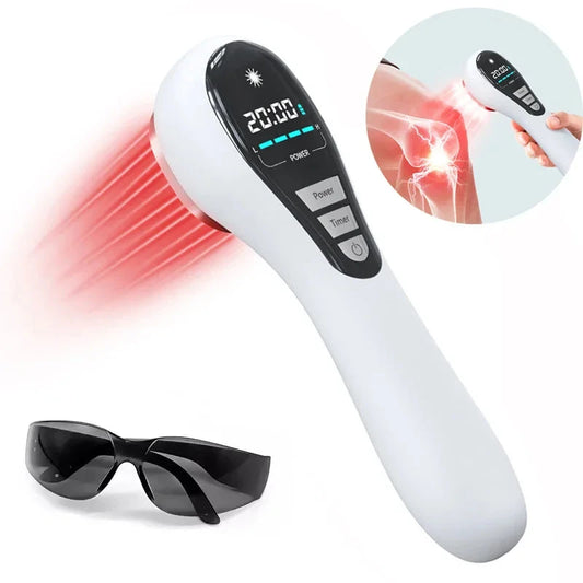 650nm + 808nm Cold Laser Therapy Device - Red Light Pain Relief for Arthritis | JUST FIT IN JUST FIT IN