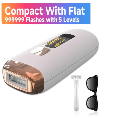 4-in-1 IPL Hair Removal Device - Permanent Laser Epilator for Painless Hair Removal | JUST FIT IN JUST FIT IN