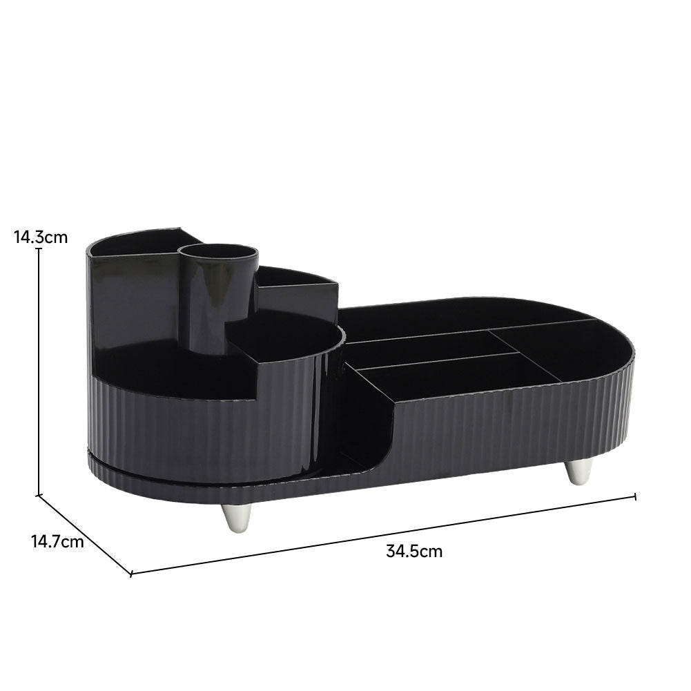 360° Rotating Makeup Organizer - Large Capacity Cosmetic Storage JUST FIT IN