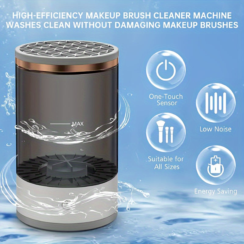 Electric Makeup Brush Cleaner - USB Powered Washing & Drying Machine | JUST FIT IN JUST FIT IN