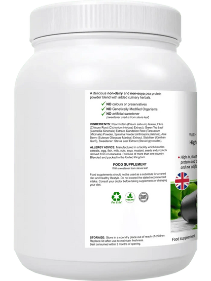 PeaPro - High Protein Vegan Pea Protein Powder BioBodyBoost