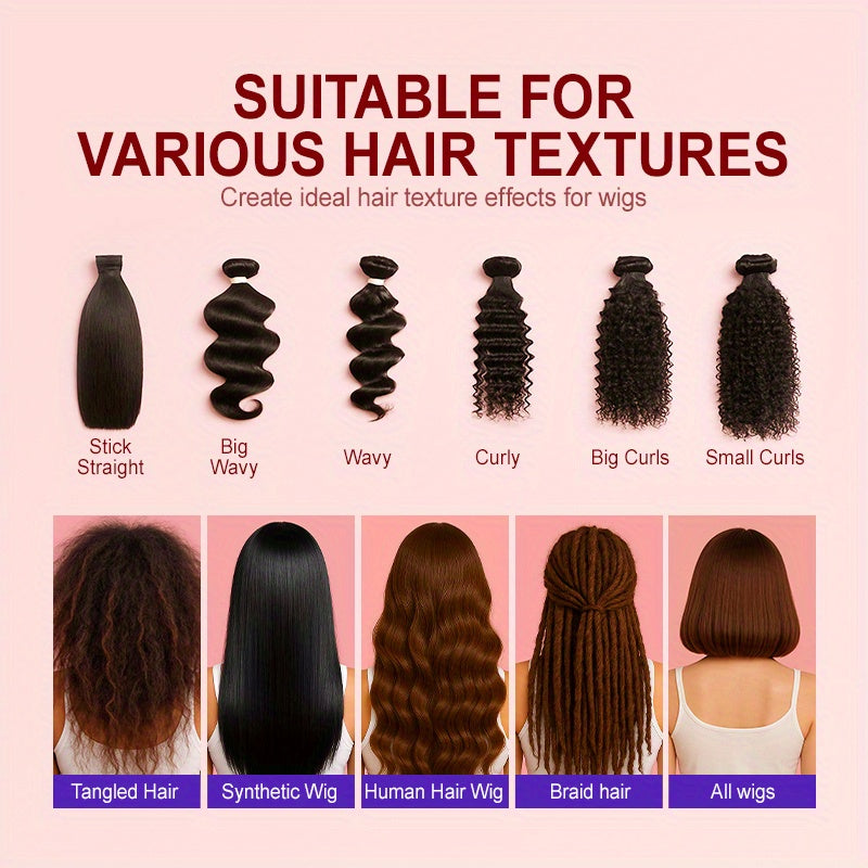 Leave-in Wig Hair Care Spray 248ml - Heat Protectant with Argan Oil JUST FIT IN