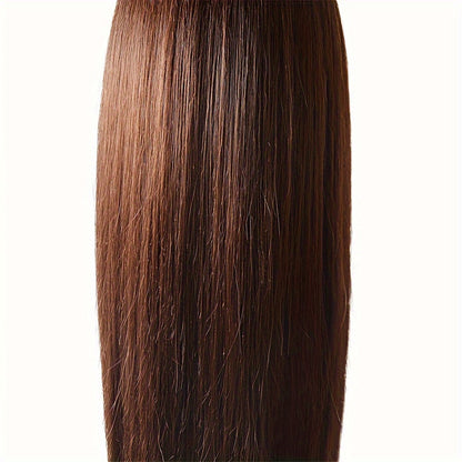 85% Human Hair Mannequin Head - Professional Training with Adjustable Stand JUST FIT IN