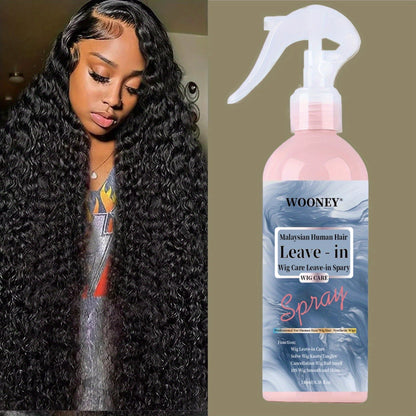 Leave-in Wig Hair Care Spray 248ml - Heat Protectant with Argan Oil JUST FIT IN