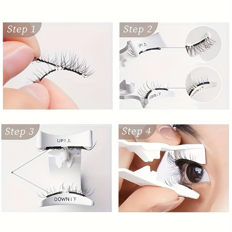Professional Magnetic Eyelash Applicator Tool - Hypoallergenic Lash Curler JUST FIT IN
