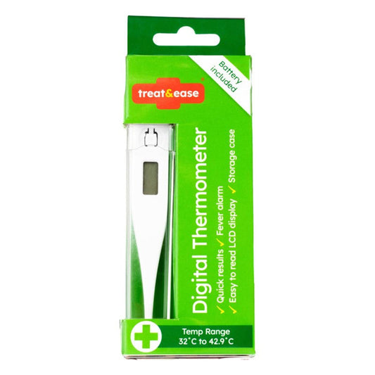 Digital LCD Body Thermometer - Fast & Accurate Temperature Measurement JUST FIT IN