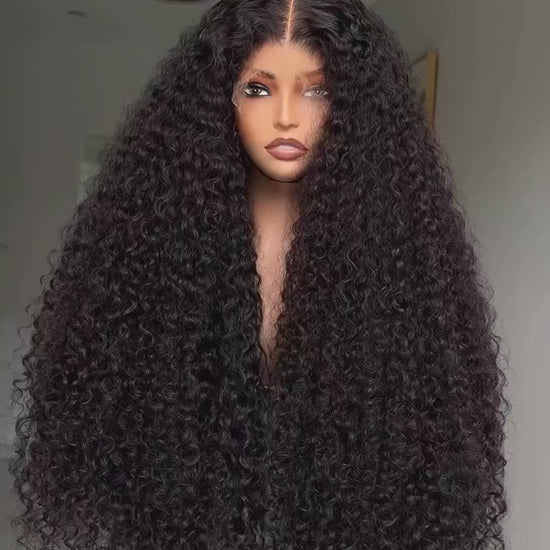300% Density 13x6 HD Lace Frontal Wig - 30-36 Inch Loose Deep Wave Human Hair | JUST FIT IN JUST FIT IN